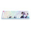 Redragon K728AK RGB Pro Antonium Pro Blue TKL Noise Dampened Wireless Mechanical Keyboard - Anime Blue