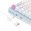 Redragon K728AK RGB Pro Antonium Pro Blue TKL Noise Dampened Wireless Mechanical Keyboard - Anime Blue