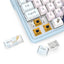 Redragon K728AK RGB Pro Antonium Pro Blue TKL Noise Dampened Wireless Mechanical Keyboard - Anime Blue