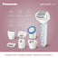Panasonic Wet & Dry Cordless Epilator 8 Attachements - ES-EY90-A423