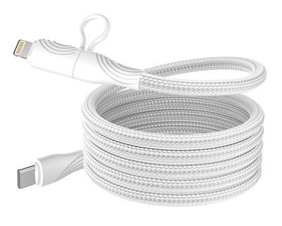 Engage Magnetic C To C Cable 60W With Lightning Adapter(27W)White(8954526522356)