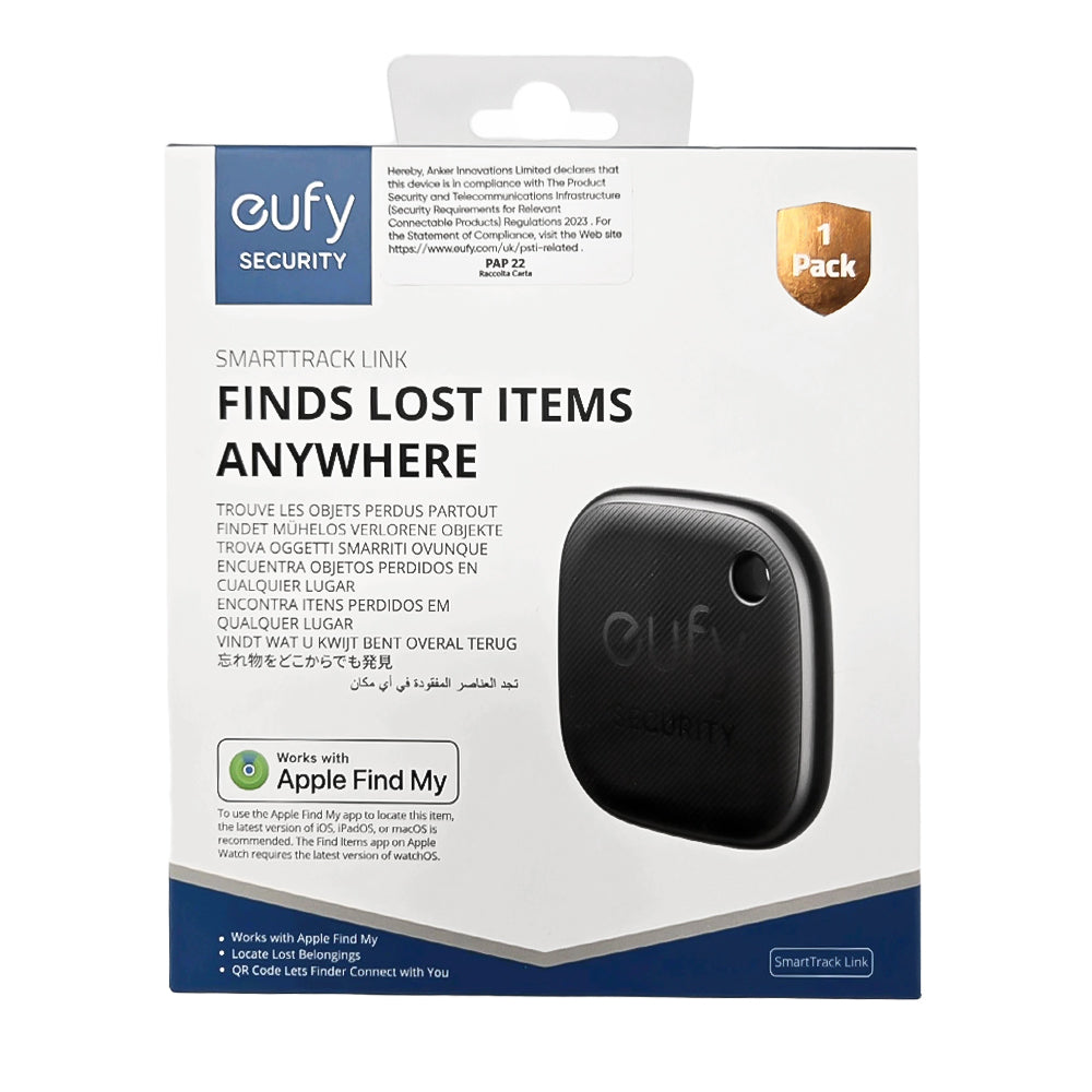Eufy T87B4011 SmartTrack Link Bluetooth Tracker - Black