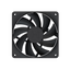 HYTE FA12 Fans 4 Pack Luxury High Airflow Case Fans - Pitch Black