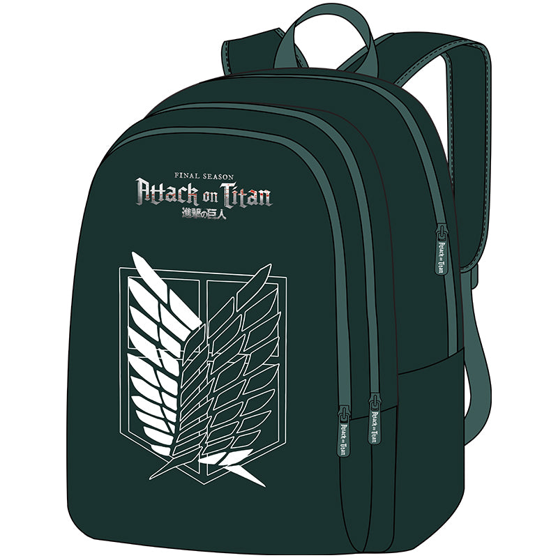 ATTACK ON TITAN  Backpack - 18-inch / Black