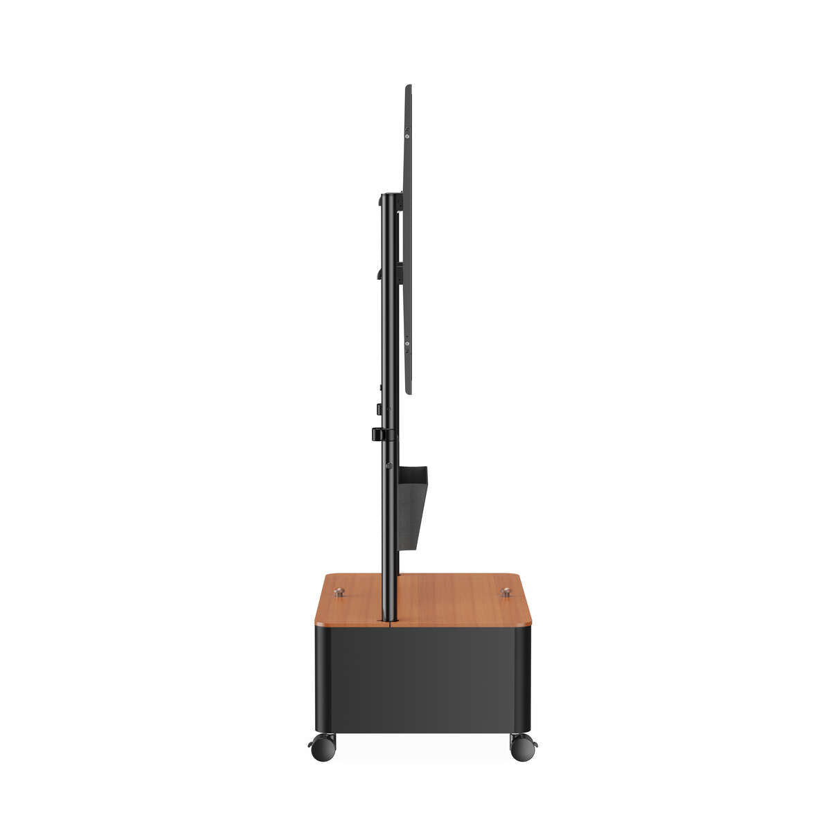 Union TV Cart With Storage Box & Pouch 43" to 65"