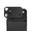 Smartix Ultraguard Aluminium Camera Lens Protector For Apple iPhone 18 Pro - Dark Gray