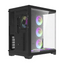 Aigo FT418 Pro Case - Black (With 7 x ARGB Fans Included)