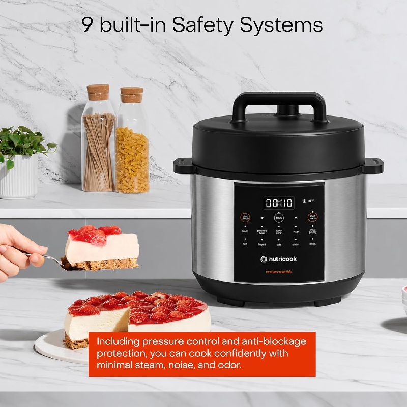 Nutricook Smart Pot, 900W, 4L, NC-SP150 - Steel/Black