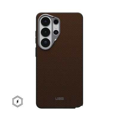 UAG Fibr Armr w/Magnet Case For Samsung Galaxy S26 Ultra - Orange/Charcoal