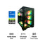 GPro Gaming PC - Intel Core i7-14700KF / Z790-P WIFI Motherboard / 16GB DDR5 RAM / 1TB (NVMe M.2 SSD) / NVIDIA GeForce RTX 5070 12GB Graphic Card / Win 11 Pro / 750W Power Supply