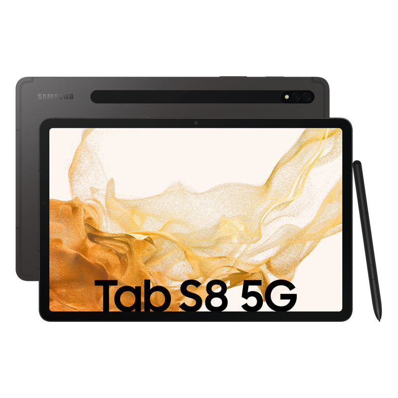 سامسونج تابلت S8 - 11 بوصة TFT / 8 جيجابايت  بوصة / 8 جيجابايت / 128 جيجابايت / واي فاي / 5جي / رمادي - تابلت هواتف  تابلت > تابلت > عرض > منطقة