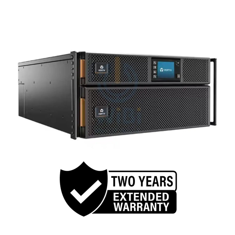 VERTIV Liebert Liebert GXT5-6000 GXT5-6000IRT5UXLN - 6000 واط / 6000 فولت أمبير / حامل(5U) / 3 سنة + 2 سنة  الضمان  الموسع - يو بي إس