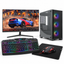 Customize PC - i7 / 32GB / 512GB (M.2 SSD) / GeForce RTX 5060 8GB + Redragon S101-3 Wired Keyboard & Mice Combo + HyperX Pulsefire Mat Gaming Mouse Pad + GameOn - 24" FHD Monitor - Bundle Offer