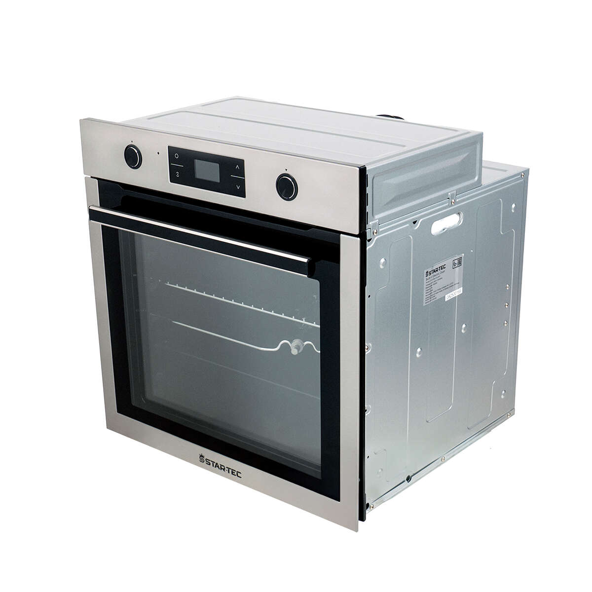 Startec Electric Oven 60cm, E75209B-O1U1PF1- Stainless Steel