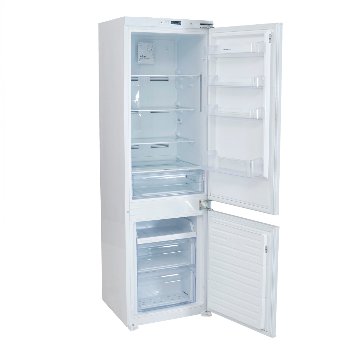 Glemgas Built-In Double Door Bottom Freezer GLV242RCD