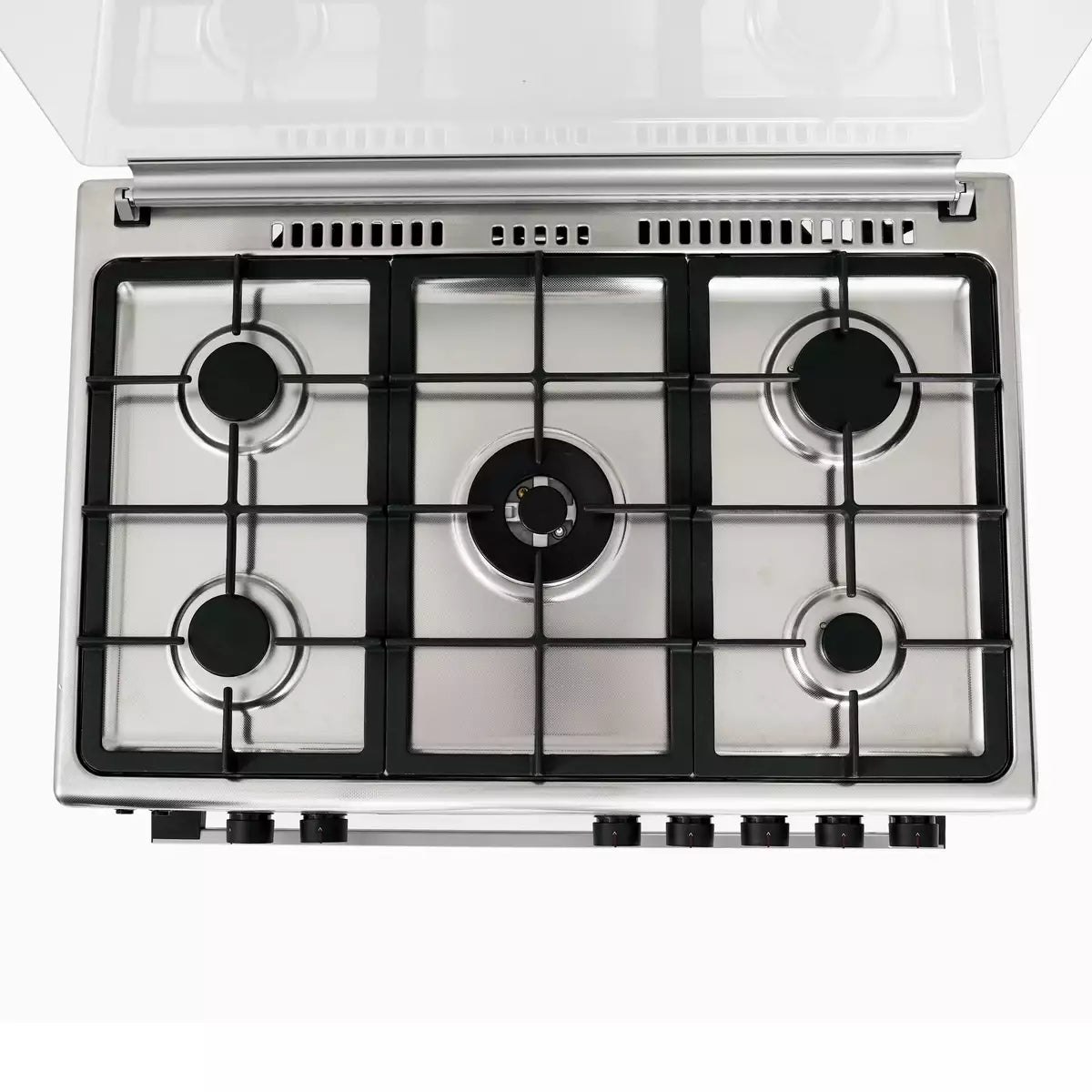 Startec Gas Cooker 5 Burners 90X60cm, TSF90 - Inox