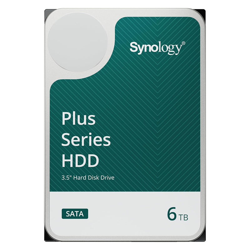 Synology Plus Series HAT3300 Hard Drive - 6TB / 3.5-inch / SATA-III / 5400 RPM / 256MB Buffer