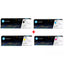 HP 222A Black-Cyan-Magenta-Yellow Original Toner Cartridge Bundle Pack