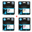 HP 938 Black-Cyan-Magenta-Yellow Original Ink Cartridge Bundle Pack