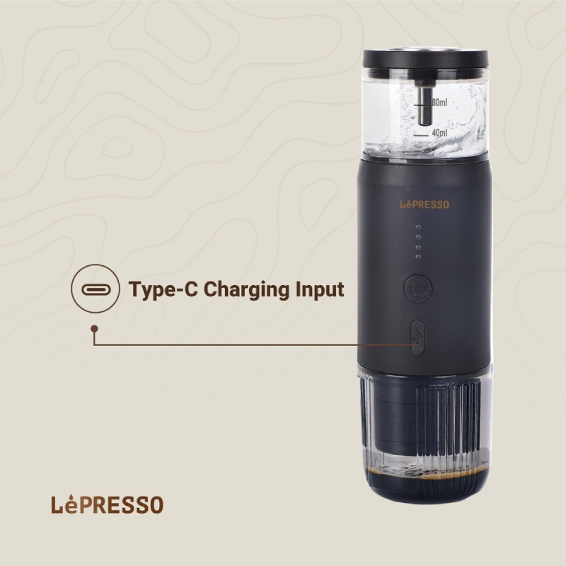 LePresso Portable Espresso - Black