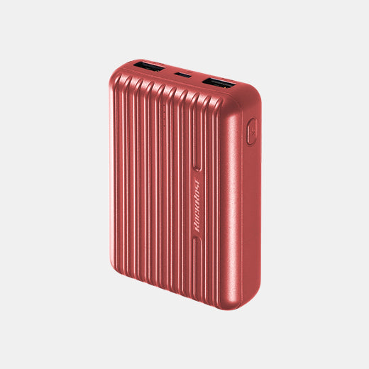 RockRose 10000mAh Portable & Compact Power Bank - Red