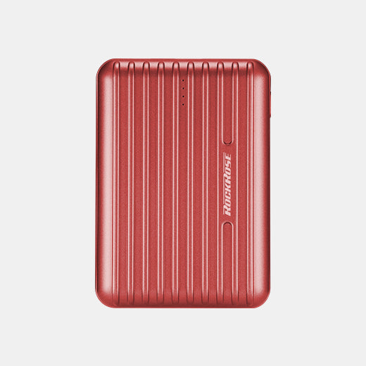 RockRose 10000mAh Portable & Compact Power Bank - Red