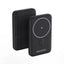 RockRose 10000mAh Magnetic Wireless Charge Power Bank with Kickstand Compatible with MagSafe - Black