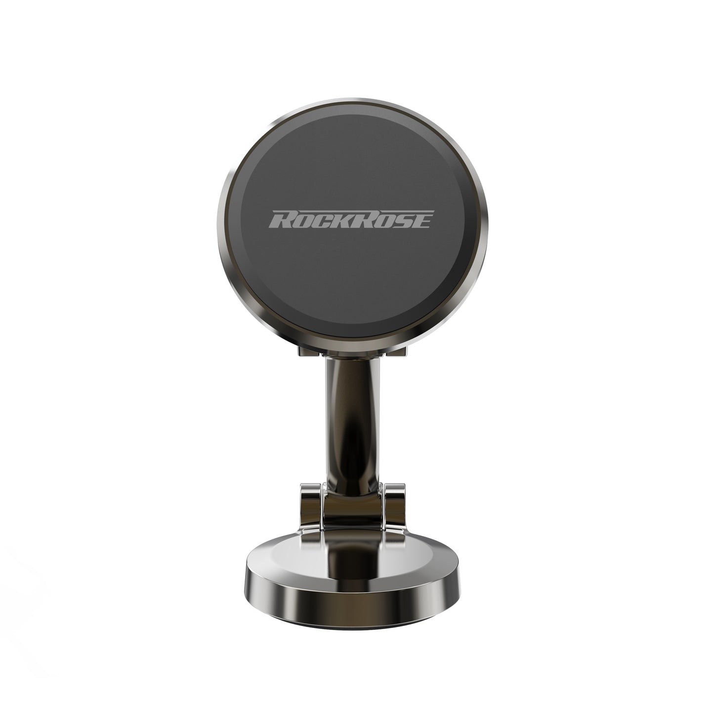 Rockrose 360° Rotatable & Foldable Center Console Magnetic Phone Holder - Black