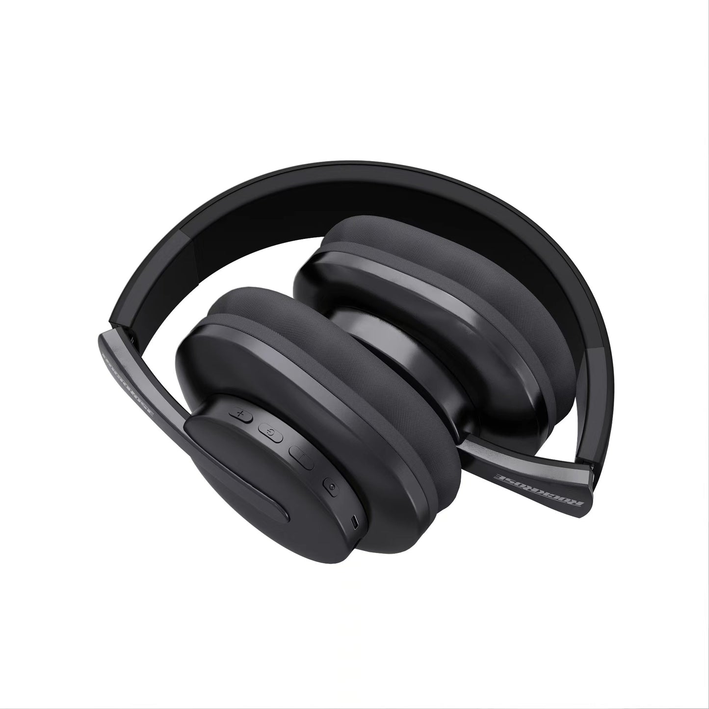 Rockrose Bluetooth and Wired Dual Mode Headphones - Black