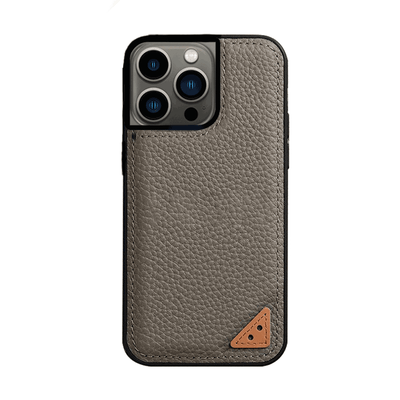 Melkco Leather Snap Case - Apple iPhone 13 Pro / Grey Accessories > Mobiles & Tablets > Mobiles > Covers & Cases