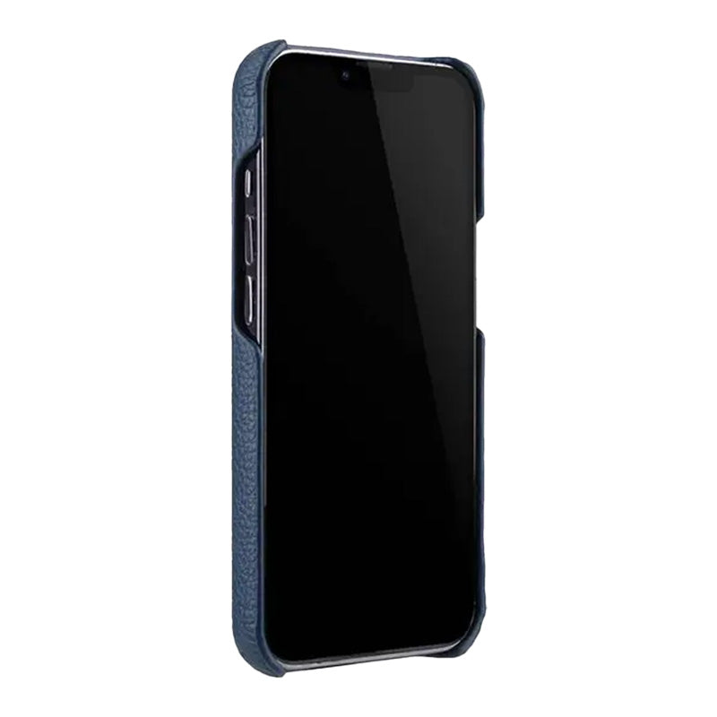 Melkco Paris Premium Leather Case - Apple iPhone 13 Pro / Dark Blue