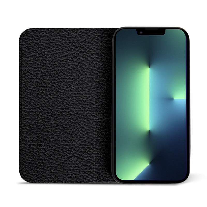 Melkco Wallet Leather Book Case - Apple iPhone 13 Pro Max / Black