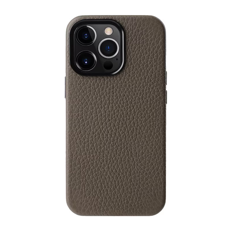 Melkco Paris Premium Leather Case - Apple iPhone 13 Pro Max / Grey