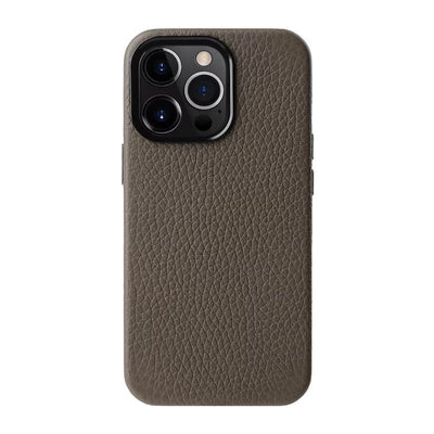 Melkco Paris Premium Leather Case - Apple iPhone 13 Pro Max / Grey Accessories > Mobiles & Tablets > Mobiles > Covers &
