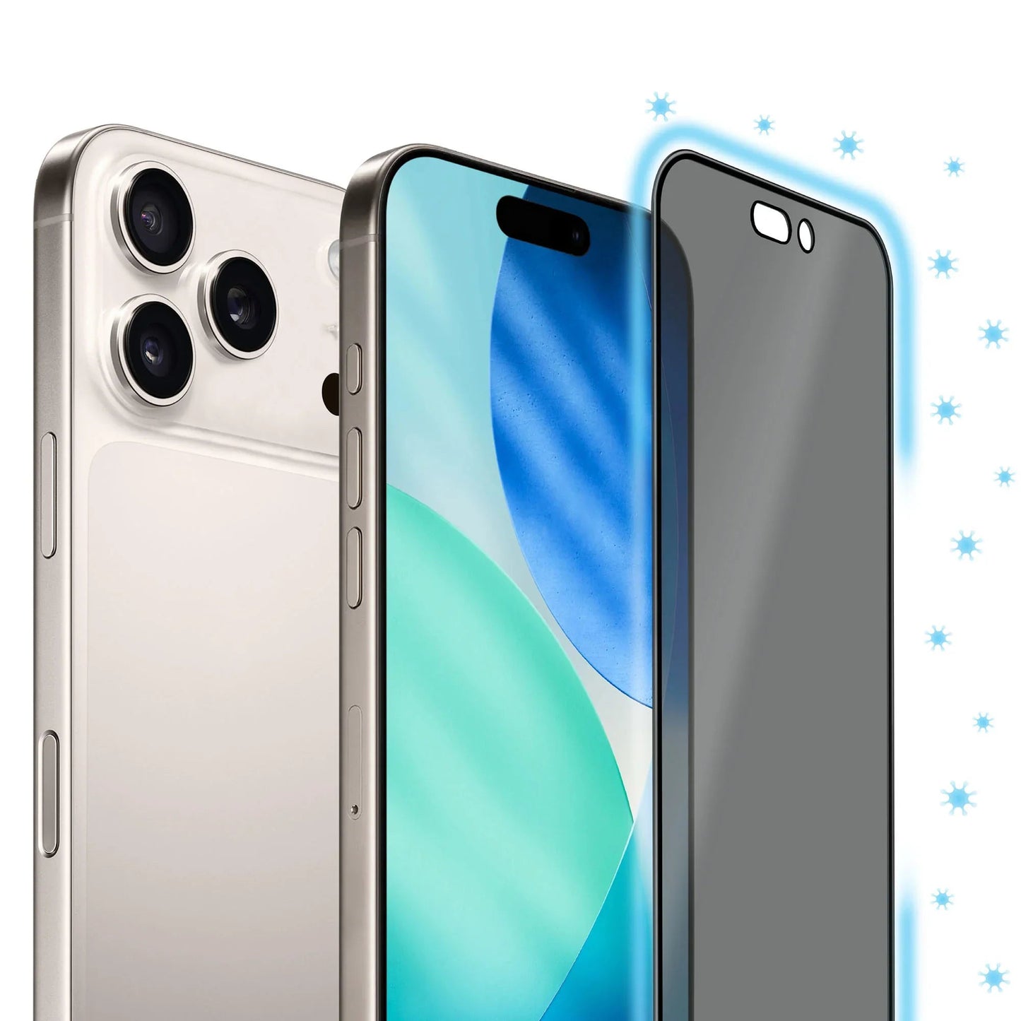 Torrii BODYGLASS شاشة لـ ابل ايفون  برو 6.3”) - 4-Way الخصوصية