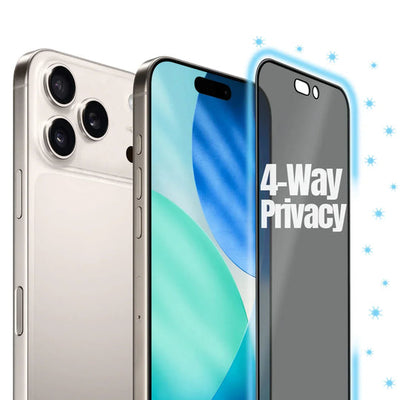 Torrii BODYGLASS Screen Protector for Apple iPhone 17 Pro Max (6.9”) - 4-Way Privacy