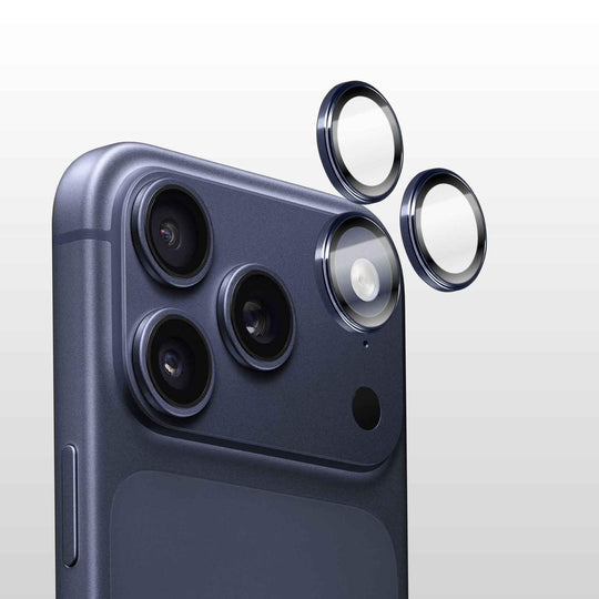 Torrii BODYGLASS Aluminium Camera Ring for Apple iPhone 17 Pro / iPhone 17 Pro Max - Deep Blue