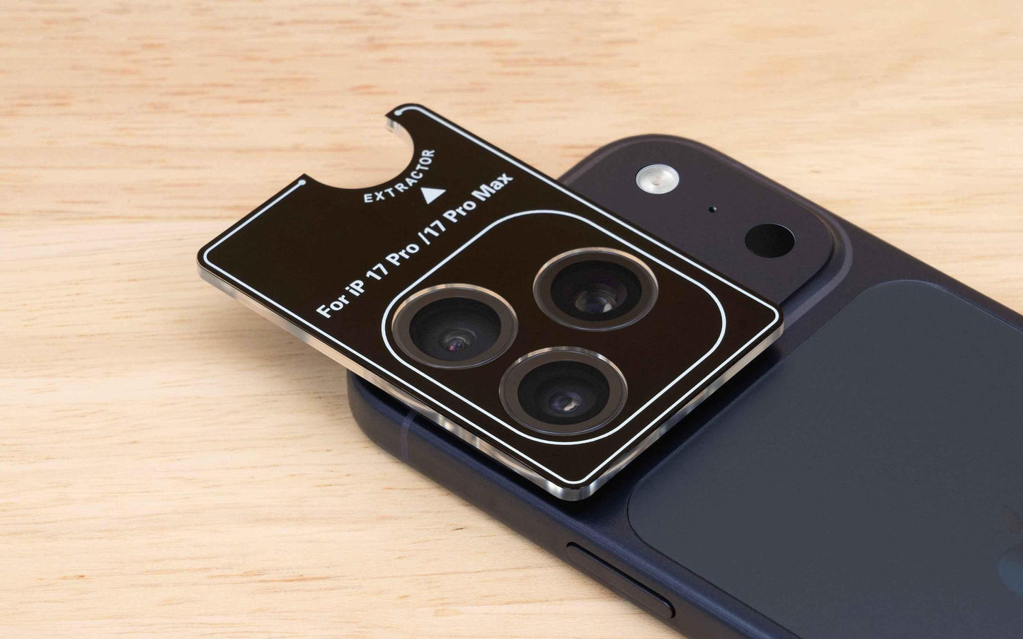 Torrii BODYGLASS Aluminium Camera Ring for Apple iPhone 17 Pro / iPhone 17 Pro Max - Deep Blue