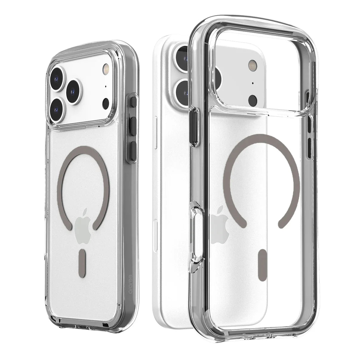 Araree Duple Air Magsafe Case For Apple iPhone 17 Pro Max - Light Gray