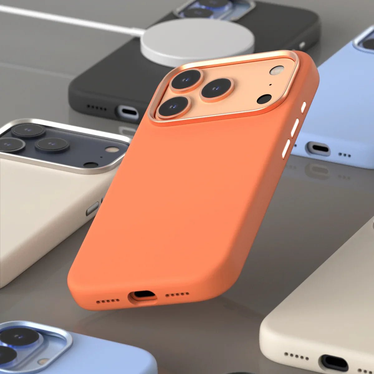Araree Typoskin Magsafe Cover For Apple iPhone 17 Pro Max - Orange