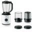 Braun PowerBlend Blender with 2 Mill 1.7 Liters 800 Watts, White - JB3123WH