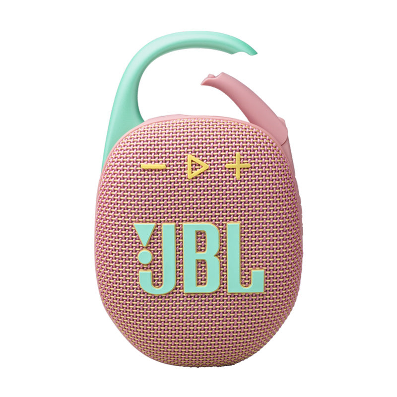 JBL Clip 5 Black Bluetooth Portable Speaker - Stereo / Wireless / Bluetooth - Pink