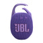 JBL Clip 5 Black Bluetooth Portable Speaker - Stereo / Wireless / Bluetooth - Purple