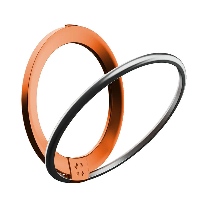 MOMAX Hoop Magnetic Ring Stand - Solar Orange