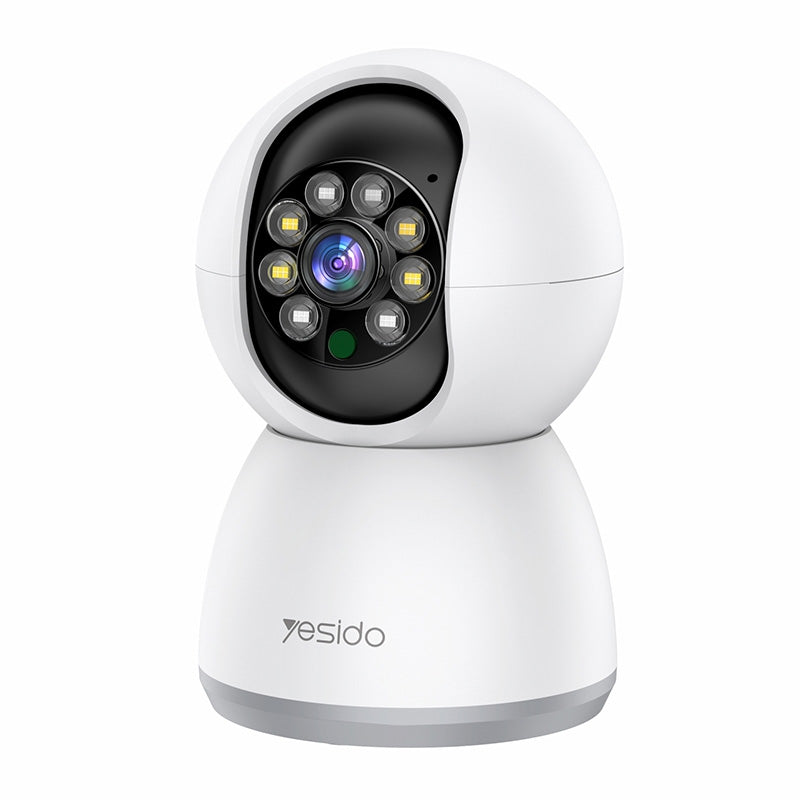 Yesido KM11 Smart Indoor HD Camera With Night Vision - 3MP / 2.4G / 1080 Full HD / WiFi - White