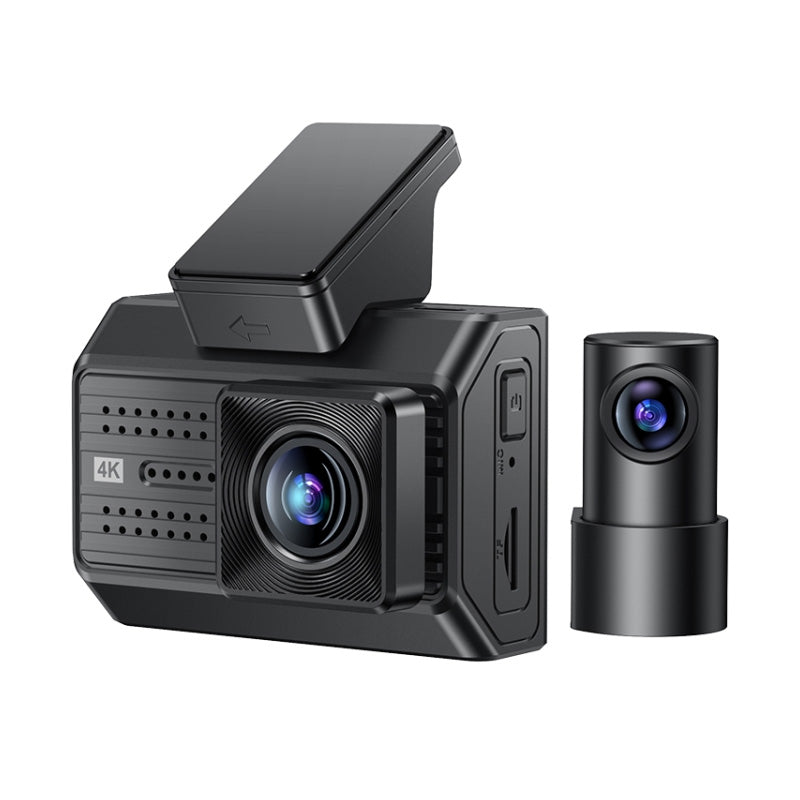 Yesido KM15 4K+IK Dual Dash Camera - 2" IPS / 3840 Full HD / USB / Type-C / 24/7 - Black