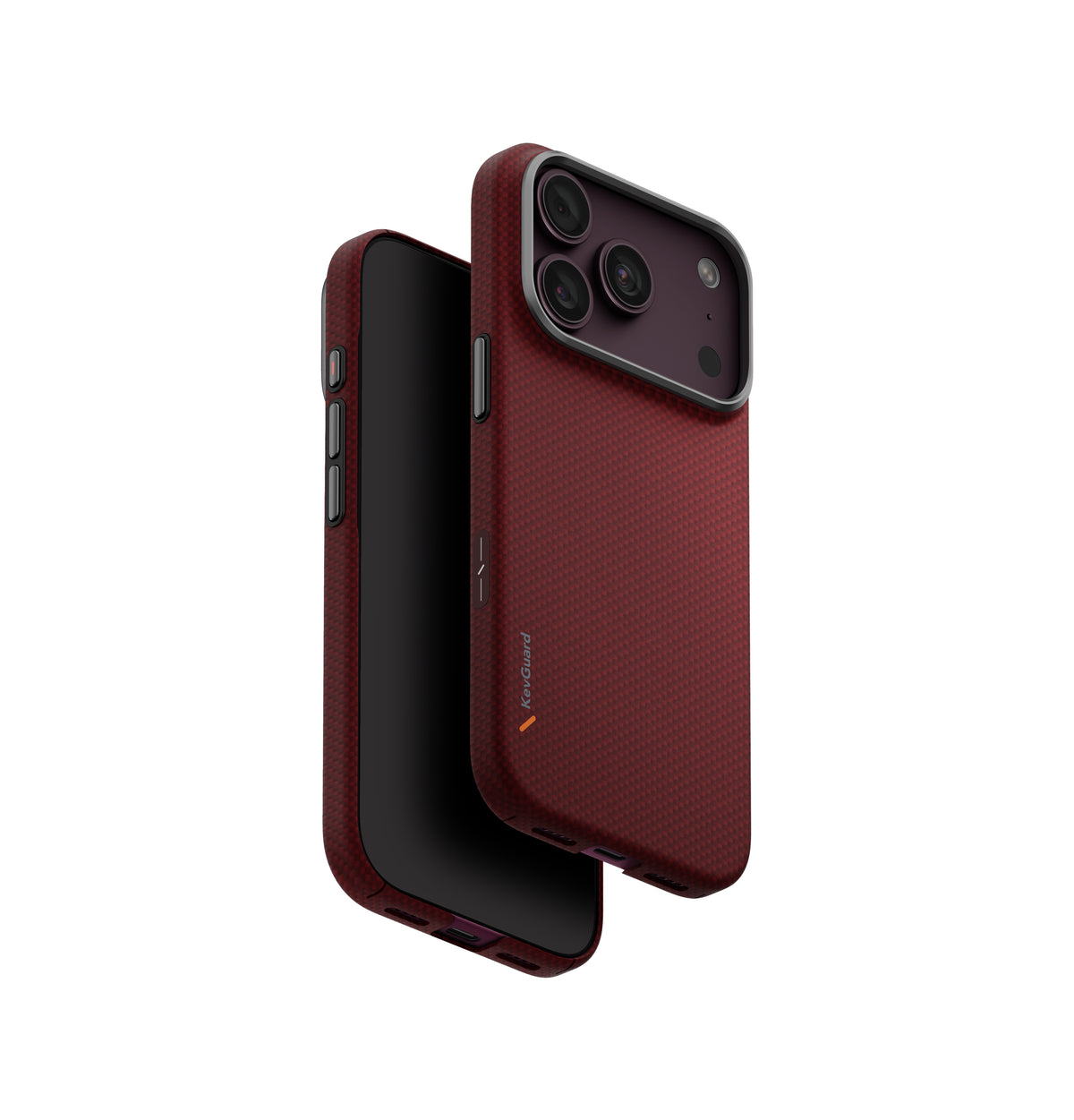 Uniq Hybrid Keva Edge MagSafe Case for iPhone 18 Pro - Ember Red