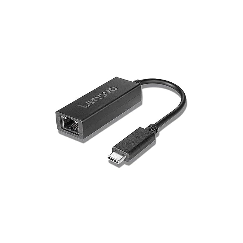 Lenovo USB-C to Ethernet Adapter - Black