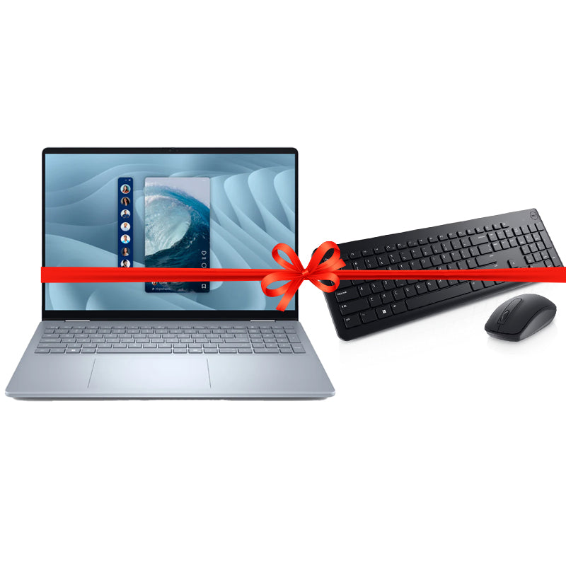ديل  بلس DB06250 - شاشة 16 بوصة FHD+ تعمل باللمس / ألترا 256V / 16 جيجابايت  سعة تخزين 1 تيرابايت  إس إس دي NVMe م.2) / نظام التشغيل ويندوز 11 هوم  ضمان سنة  لابتوب
