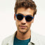 Barner Le marais Sunglasses - Navy Blue